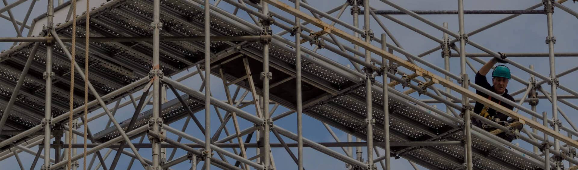 POL-MET ponteggi per facciate, edili, modulari, a tubi e giunti, plettac