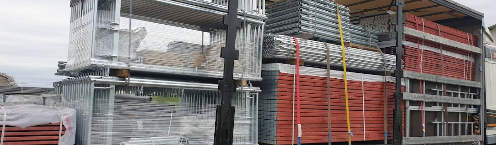POL-MET ponteggi per facciate, edili, modulari, a tubi e giunti, plettac